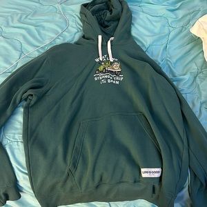 Life is good hoodie